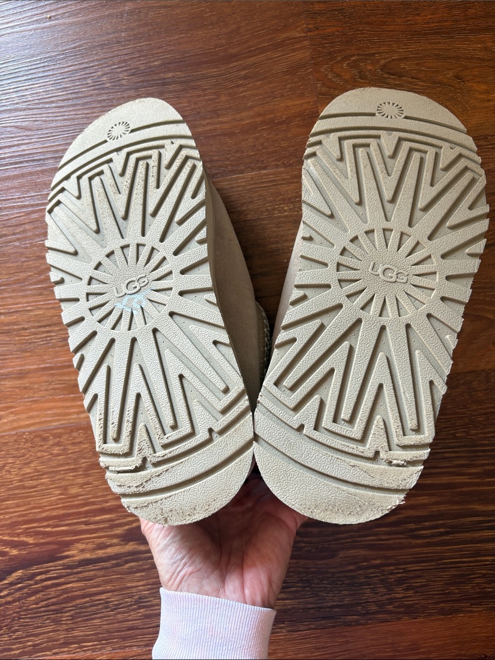 UGG Tazz II Suede Platform Clog Slippers - Picture 5 of 6